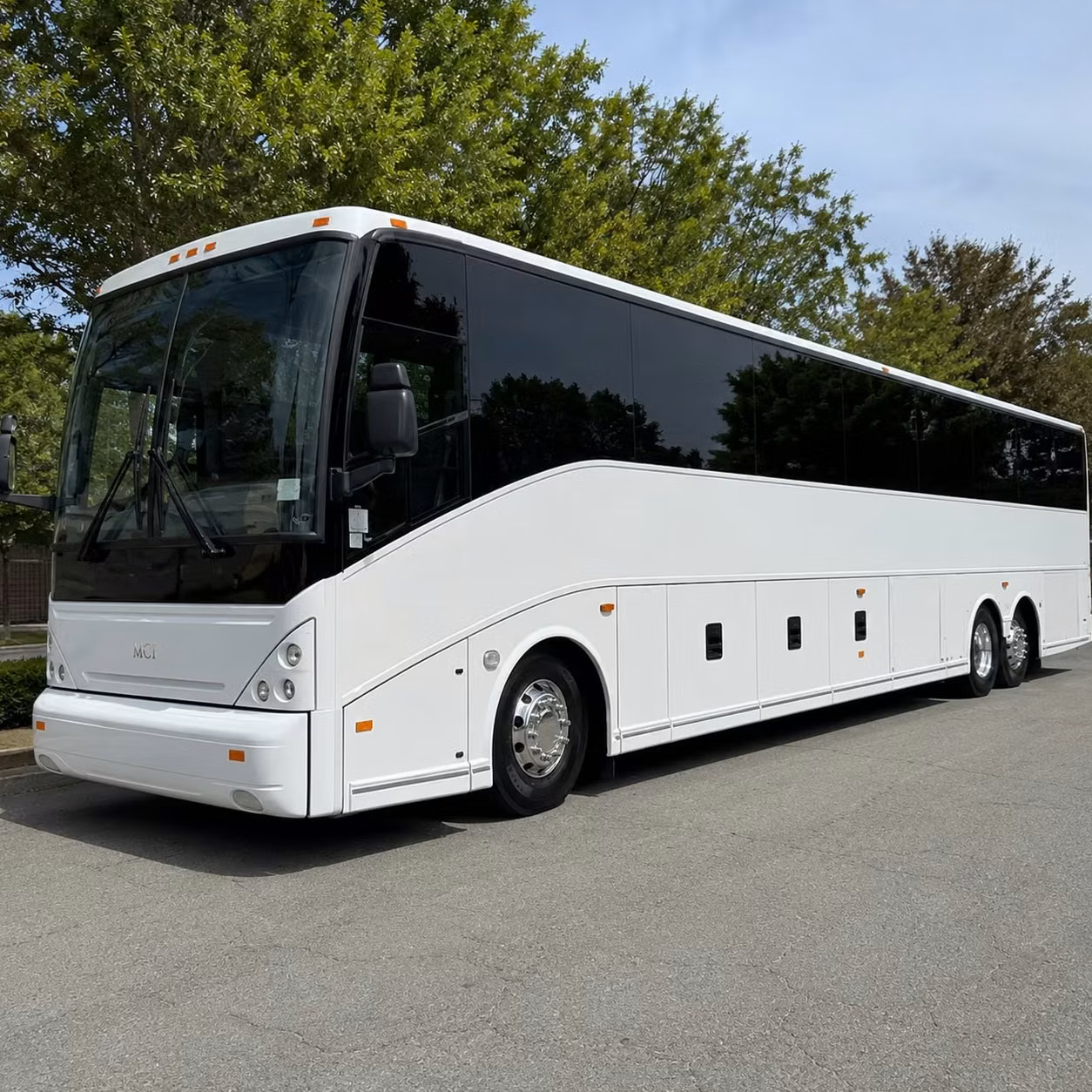 56 passenger charter bus