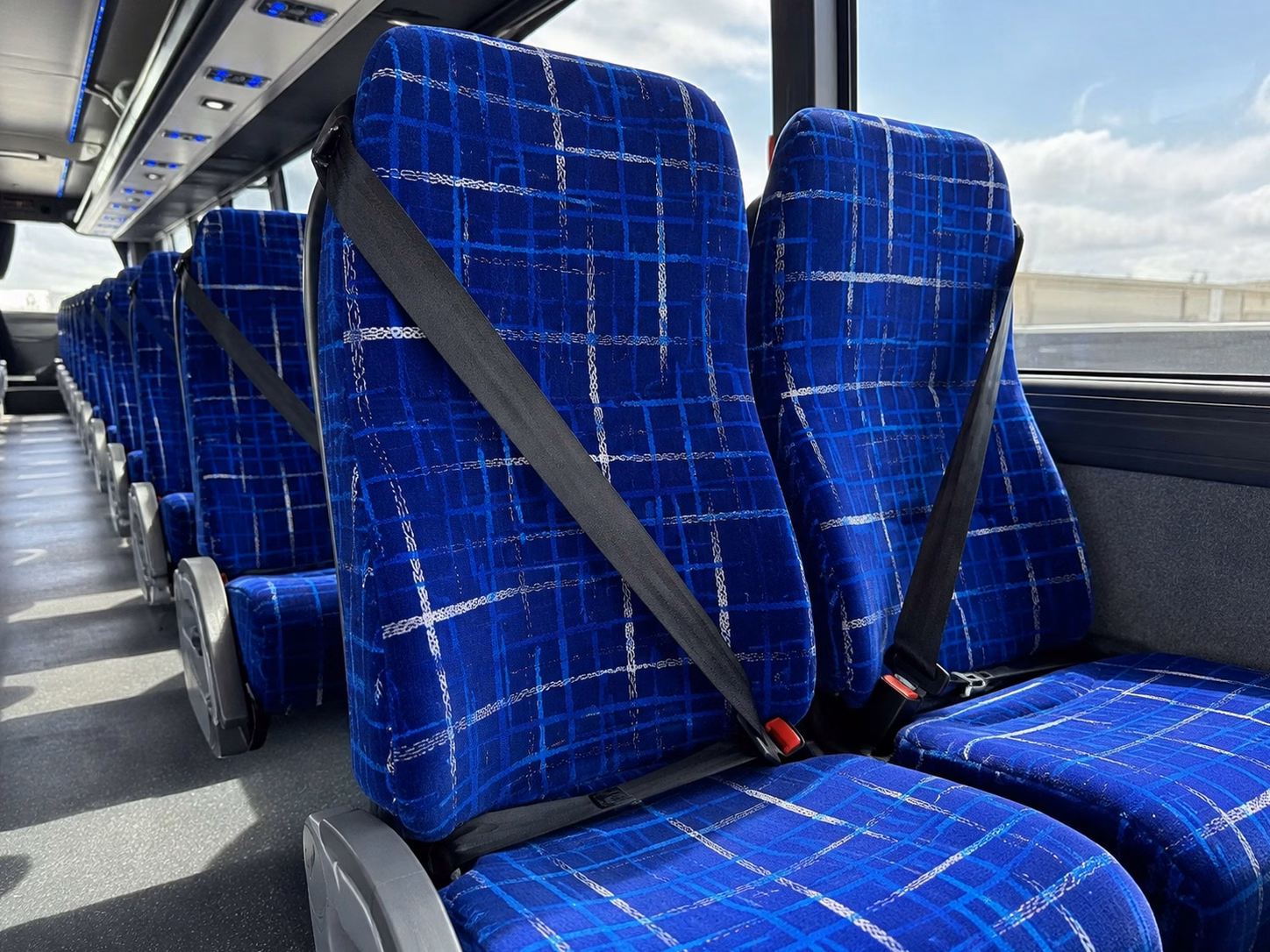 el paso charter bus inside