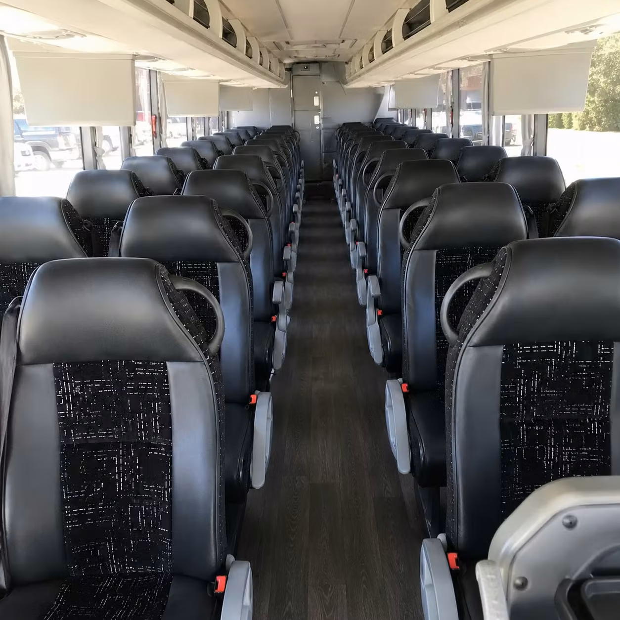 el paso charter bus rental interior