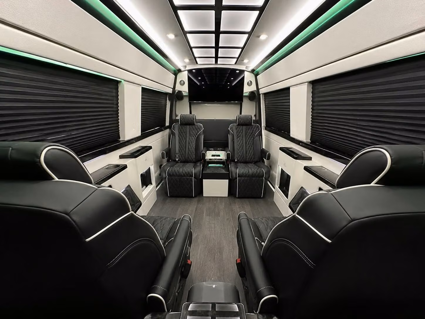 sprinter van with driver interior